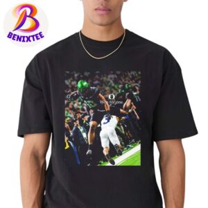 Won For One Kenyon Sadiq Eye-Popping Hurdle Leads To Oregon Ducks First Touchdown Vs Penn State T-Shirt