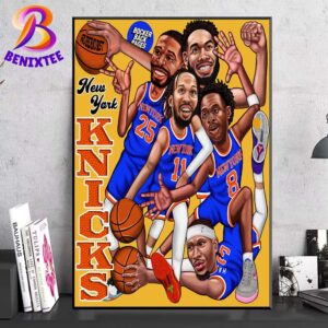 2025 Is Looking Bright For Our New York Knicks NBA Bocker Backpages Home Decor Poster Canvas