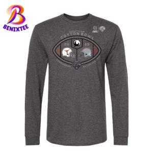 College Football Playoff Semifinal 2025 Ohio State Buckeyes Vs Texas Longhorns 2025 Goodyear Cotton Bowl Classic Long Sleeve T-Shirt