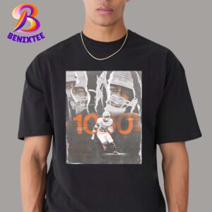 Congrats Tre Wisner Team Texas Longhorns Reaches In The 1000 Yards 2024 Season Classic T-Shirt