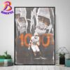 Congrats Texas Longhorns Football Named To Champions 2025 Chick-fil-A Peach Bowl NCAA College Football Home Decor Poster Canvas