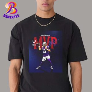 Garrett Nussmeier From LSU Tigers Football Named The MVP Of The 2024 Texas Bowl Champions Unisex T-Shirt