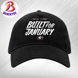 Georgia Bulldogs Built For January 2024-25 College Football Playoff Snapback Hat Classic Cap