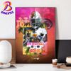 Welcome Notre Dame Fighting Irish To The CFB Playoff Semifinal At The 2025 Capital One Orange Bowl Home Decor Poster Canvas