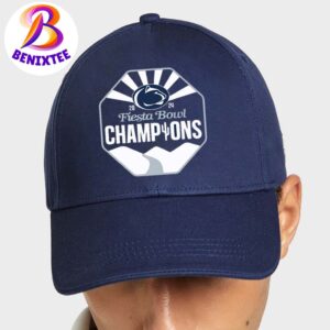 Official Logo For Penn State Nittany Lions Football Champions 2024 Vrbo Fiesta Bowl NCAA College Football Classic Cpa Snapback Hat