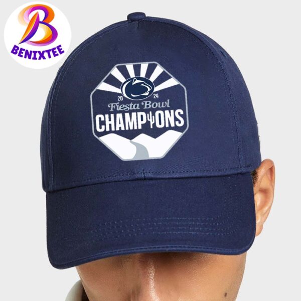 Official Logo For Penn State Nittany Lions Football Champions 2024 Vrbo Fiesta Bowl NCAA College Football Classic Cpa Snapback Hat