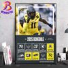 Michigan Panthers Football 2025 Schedule List Regular Season Home Decor Poster Canvas