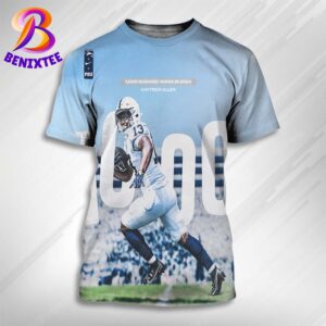 Welcome Kaytron Allen To The 1000 Rushing Yards In 2024 Club All Over Print Shirt